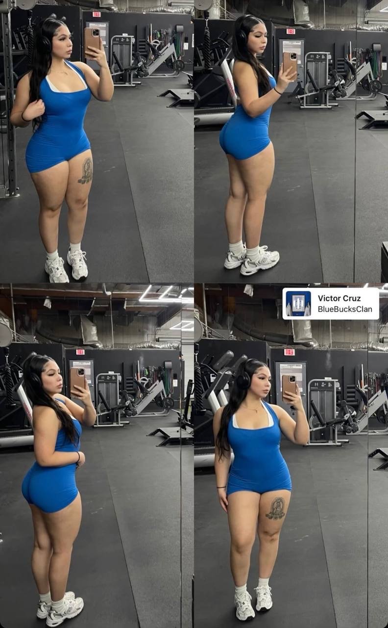 Latina gym slut shows off her sexy ass #bbYOGUuB