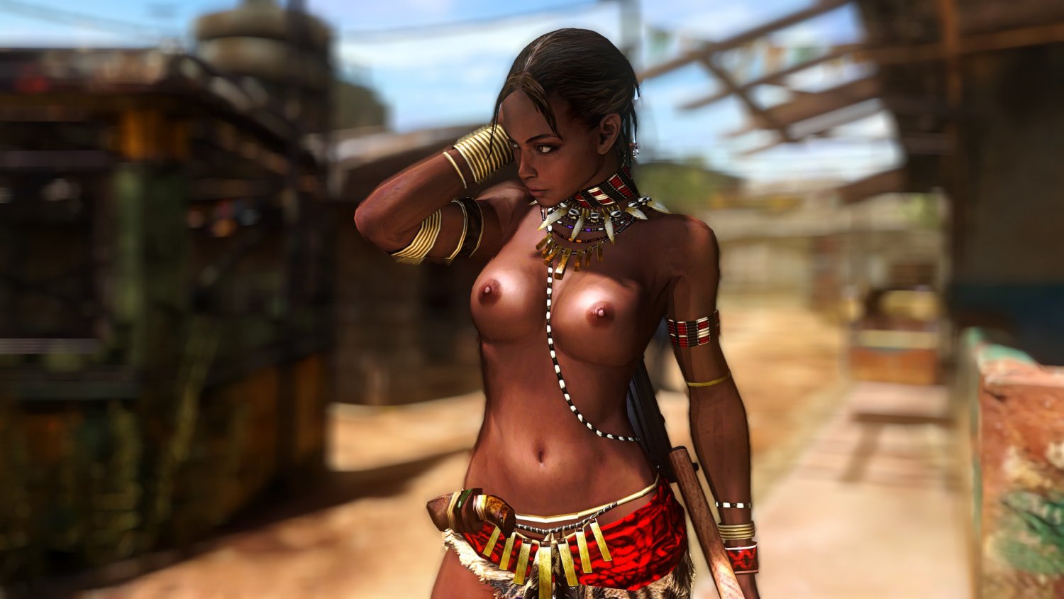 Resident Evil 5 Nude Jill + Sheva Mods #K9CDMaO2